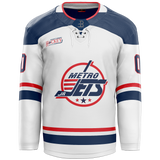 Metro Jr. Jets Girls Adult Player Sublimated Jersey