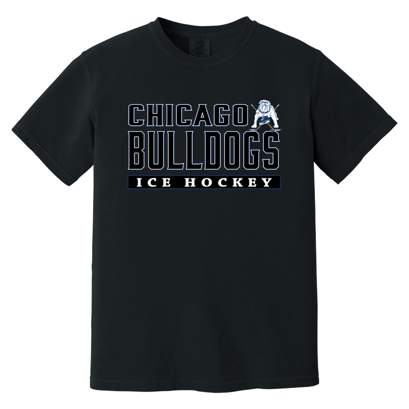 Chicago Bulldogs Heavyweight Ring Spun Tee