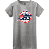Metro Jr. Jets Softstyle Ladies T-Shirt