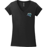 Kensington Valley Raiders Softstyle Ladies Fit V-Neck T-Shirt