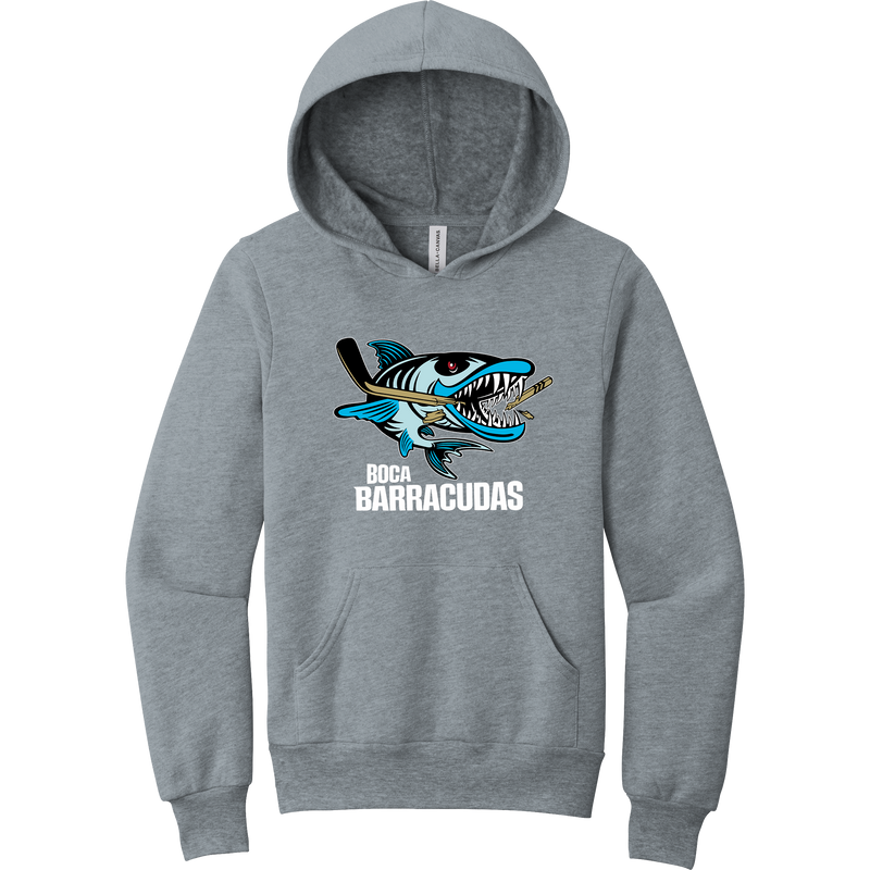 Boca Barracudas Youth Sponge Fleece Pullover Hoodie