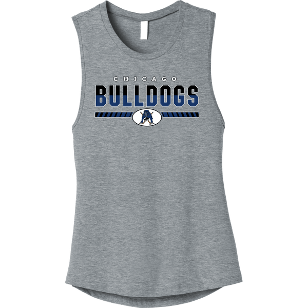 Chicago Bulldogs Womens Jersey Muscle Tank