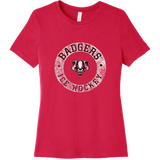 Scary Badgers Women's Relaxed Jersey Short Sleeve Tee