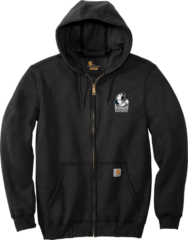 Berdnikov Bears Carhartt Midweight Hooded Zip-Front Sweatshirt