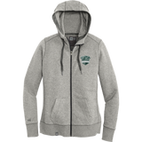 Biggby Barbarians New Era Ladies French Terry Full-Zip Hoodie