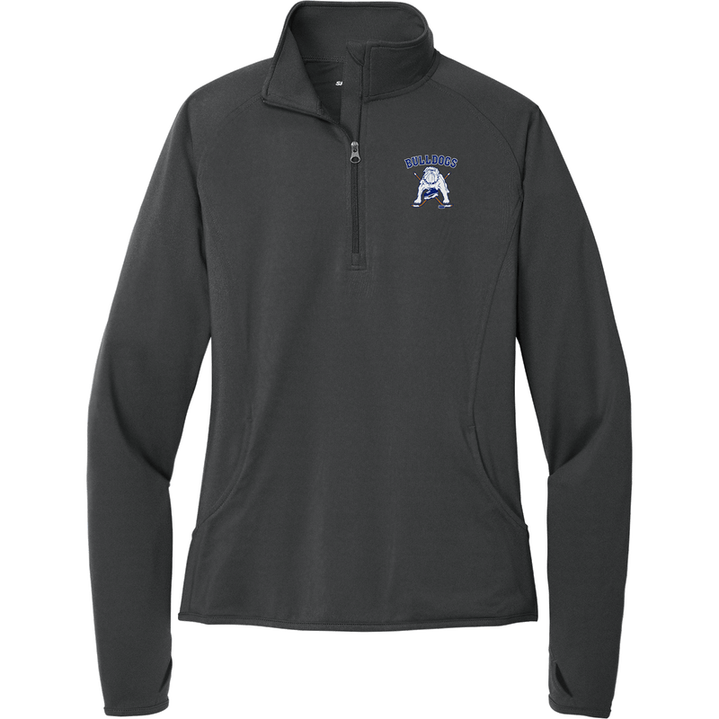 Chicago Bulldogs Ladies Sport-Wick Stretch 1/4-Zip Pullover