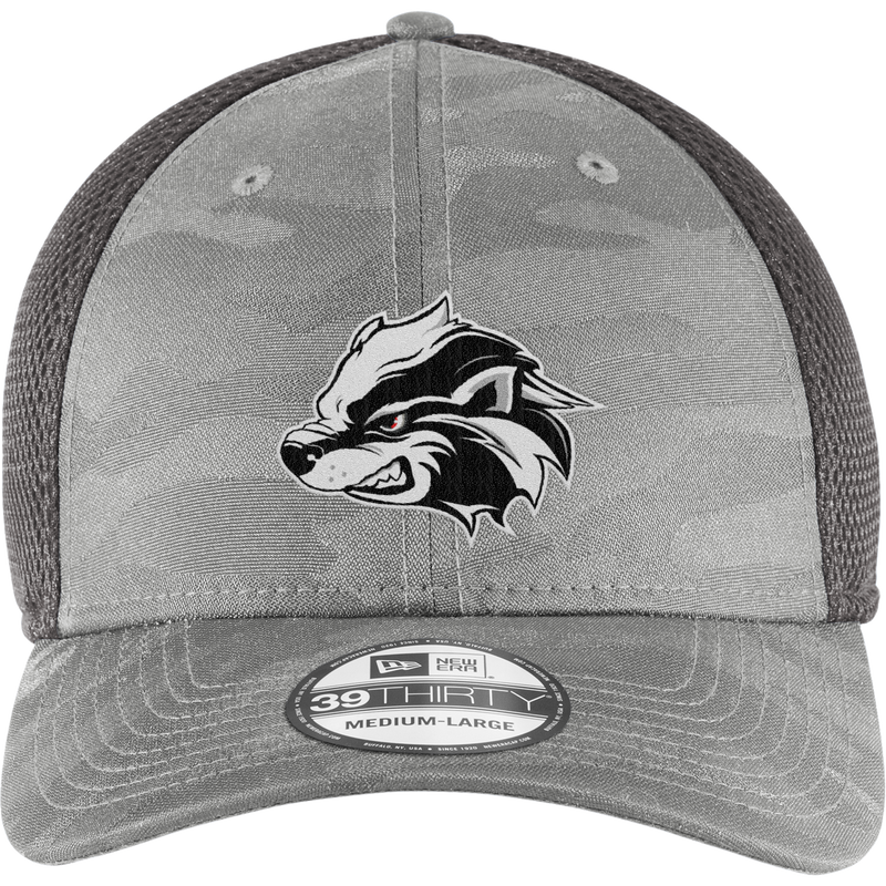 Allegheny Badgers New Era Tonal Camo Stretch Tech Mesh Cap