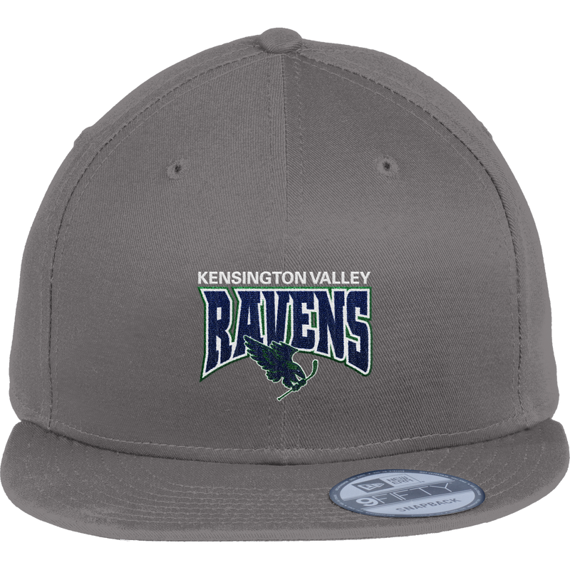 Kensington Valley Ravens New Era Flat Bill Snapback Cap