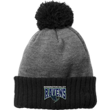 Kensington Valley Ravens New Era Colorblock Cuffed Beanie