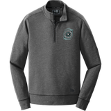 Brooklyn Aviators New Era Tri-Blend Fleece 1/4-Zip Pullover