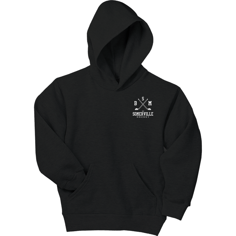 BSM Somerville Youth EcoSmart Pullover Hooded Sweatshirt