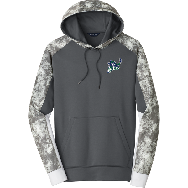 Kensington Valley Rebels Sport-Wick Mineral Freeze Fleece Colorblock Hooded Pullover