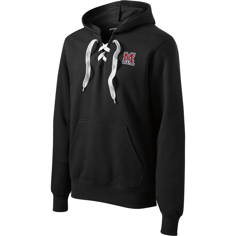 Jr. Mounties Lace Up Pullover Hooded Sweatshirt
